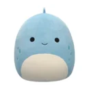 Jazwares Squishmallows - Core: Prehistoric Squad - Slate Blue Dino with White Belly - John-John (16 Inch)