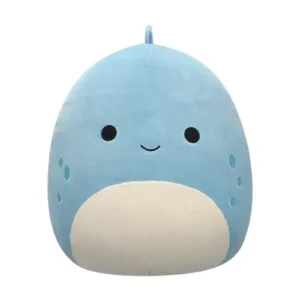 Jazwares Squishmallows - Core: Prehistoric Squad - Slate Blue Dino with White Belly - John-John (16 Inch)