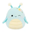 Jazwares Squishmallows - Core: Style Squad - Turquoise Grasshopper - Giles (7.5 Inch)