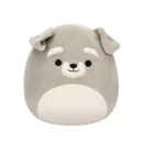 Jazwares Squishmallows - Core: Buddy Squad - Grey Schnauzer - Shaun (12 Inch)