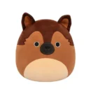 Jazwares Squishmallows - Core: Buddy Squad - Brown German Shepherd - Mario (12 Inch)