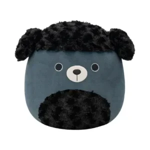 Jazwares Squishmallows - Core: Buddy Squad - Black Fuzzy Poodle - Jettward (12 Inch)