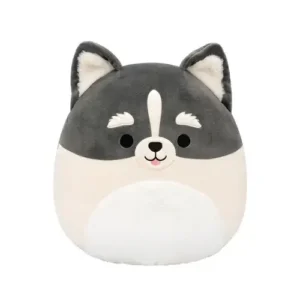 Jazwares Squishmallows - Core: Buddy Squad - Grey & White Pomsky - Paolo (12 Inch)