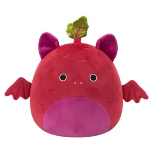 Jazwares Squishmallows - Core: Fusion Squad - Beet Bat - Romulus (12 Inch)