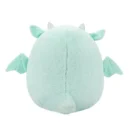 Jazwares Squishmallows - Fuzz-A-Mallows: Fantasy  Squad - Teal Dragon with Rainbow Belly - Joey (12 Inch)