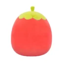 Jazwares Squishmallows - Core: Seasonal Squad - Red Strawberry with Fuzzy Belly, Glasses & Flower Pin - Scarlet (12 Inch)