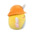 Jazwares Squishmallows - Core: Seasonal Squad - Yellow Butterfly with Fuzzy Rainbow Belly & Bucket Hat - Nixie (12 Inch)