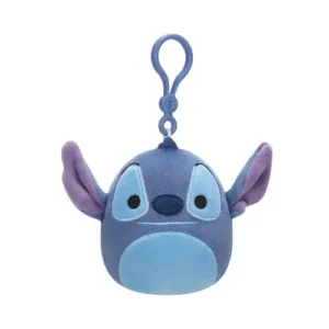 Jazwares Squishmallow - Clip-On - Cartoon Animation: Disney - Lilo & Stitch - Stitch (3.5 Inch)