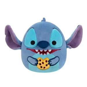Jazwares Squishmallows - Core: Cartoon Animation: Disney - Lilo & Stitch - Stitch Eating Chocolate Chip Cookie (6.5 Inch)