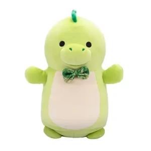 Jazwares Squishmallows - HugMees: Green Dino with Bow Tie - Danny (10 Inch)