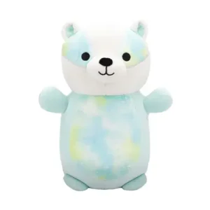 Jazwares Squishmallows - HugMees: Blue Badger with Tie-Dye Belly - Banks (10 Inch)