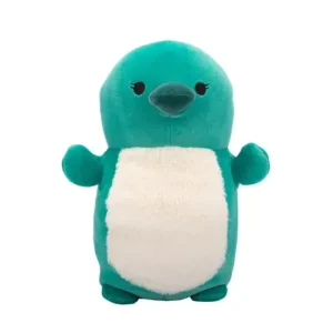 Jazwares Squishmallows - HugMees: Green Platypus with Fuzzy Belly - Selassi (10 Inch)