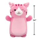 Jazwares Squishmallows - HugMees: Fantasy Squad - Pink Cat - Geraldine (14 Inch)