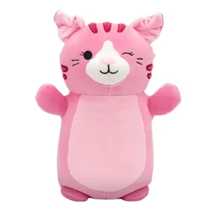Jazwares Squishmallows - HugMees: Fantasy Squad - Pink Cat - Geraldine (14 Inch)