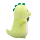 Jazwares Squishmallows - HugMees: Style Squad - Green Dinosaur - Danny (14 Inch)