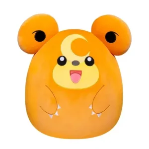 Jazwares Squishmallows - Pokemon: Nintendo - Teddiursa Plush (14 inch)