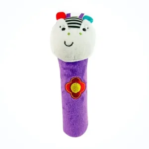 Winfun - Little Pals Toys: Grip N Play Soft Rattel Stick - Zebra 000147