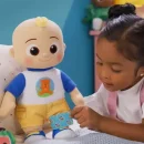 Jazwares Cocomelon Boo Boo JJ Interactive Light-up Plush 12inch