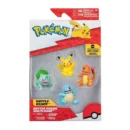 Jazwares Pokemon Battle Figure Multi-Pack 4-Pack (Pikachu- Bulbasaur- Charmander & Squirtle)