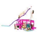 Mattel Barbie Camper, Doll Playset With 60 Accessories, 30-Inch Slide, Dream Camper
