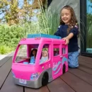 Mattel Barbie Camper, Doll Playset With 60 Accessories, 30-Inch Slide, Dream Camper