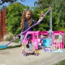 Mattel Barbie Camper, Doll Playset With 60 Accessories, 30-Inch Slide, Dream Camper