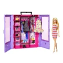 Mattel Barbie Ultimate Closet Doll And Playset Portable Fashion Toy With Doll, Clothes And Accessories