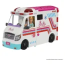 Mattel Barbie Toys, Transforming Ambulance And Clinic Playset, 20+ Accessories, Care Clinic
