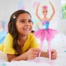 Mattel Barbie Dreamtopia Twinkle Lights Ballerina Doll, Blonde With Light-Up Feature Wearing Headband & Tutu