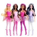 Mattel Barbie Color Reveal Ballerina Series Doll & Accessories, 6 Balletcore-Inspired Surprises