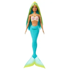 Mattel Barbie Mermaid Dolls With Colorful Hair, Tails And Headband Accessories