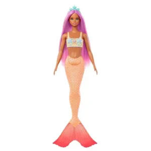 Mattel Barbie Mermaid Dolls With Colorful Hair, Tails And Headband Accessories