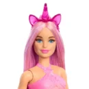 Mattel Barbie Unicorn Doll With Pink Hair, Ombre Outfit And Unicorn Accessories