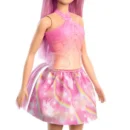 Mattel Barbie Unicorn Doll With Pink Hair, Ombre Outfit And Unicorn Accessories