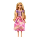 Mattel Disney Princess Rapunzel Fashion Doll Set, Spin & Reveal with 11 Surprises Including 5 Accessories, 5 Stickers & Play Scene, Inspired by Movie