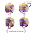 Mattel Disney Princess Carriage To Castle Transforming Playset With Aurora Small Doll, 4 Figures & 3 Levels