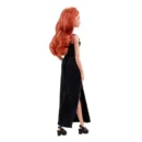 Mattel Barbie Basics Model 04 Collector Doll with Red Curly Hair, Black Mini Dress & Boots, Universal-fit Fashions, Posable Petite Body & Swappable Doll Head
