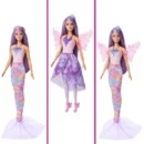 Mattel Barbie Doll with Clothes & Accessories, Fantasy Fashion Pack with 8 Accessories Including Mermaid Tail, Fairy Wings, Royal Necklaces, Shoes & More for 10+ Looks