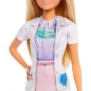 Mattel Barbie Dentist Doll With Blonde Fashion Doll, 1 Kid Doll, Medical Doctor Furniture & Accessories