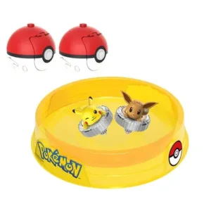 Pokemon LDCX Spin Fighter Pikachu and Eevee -Deluxe Set