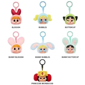 POP MART CRYBABY × Powerpuff Girls Series-Vinyl Face Plush (Blind Box)