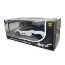 Rastar R/C Car Lamborghini Aventador SVJ 1:14 White