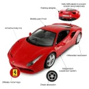 Rastar R/C Car Ferrari SF90 Stradale 1:18 Red
