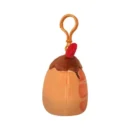 Jazwares Squishmallows - Clip-On: Food Squad - Waffle with Strawberry & Whipped Cream - Weaver (3.5 Inch)