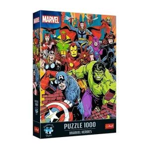 Trefl Puzzles - 1000 Premium Plus - Marvel Heroes_FSC Mix 70% / Marvel Heroes