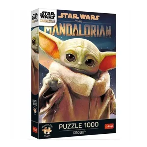 Trefl Puzzles - 1000 Premium Plus - Grogu_FSC Mix 70% / Lucasfilm Star Wars The Mandalorian