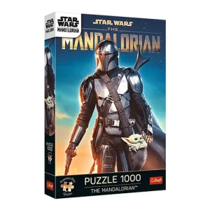 Trefl Puzzles - 1000 Premium Plus - Mandalorian_FSC Mix 70% / Lucasfilm Star Wars The Mandalorian