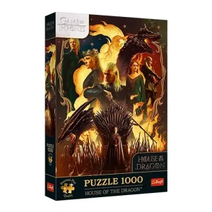 Trefl Puzzles - 1000 Premium Plus - House of the Dragon_FSC Mix 70% / Warner House of the Dragon