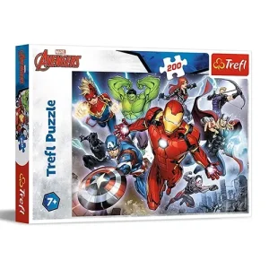 Trefl Puzzles - 200 - Mighty Avengers / Disney Marvel The Avengers