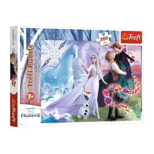 Trefl Puzzles - 200 - Magic sisters world /  Disney Frozen 2